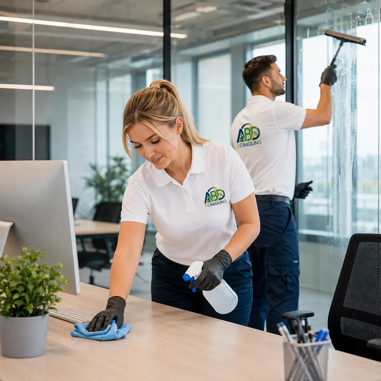 Professionelle Büroreinigung durch ABD Reinigung