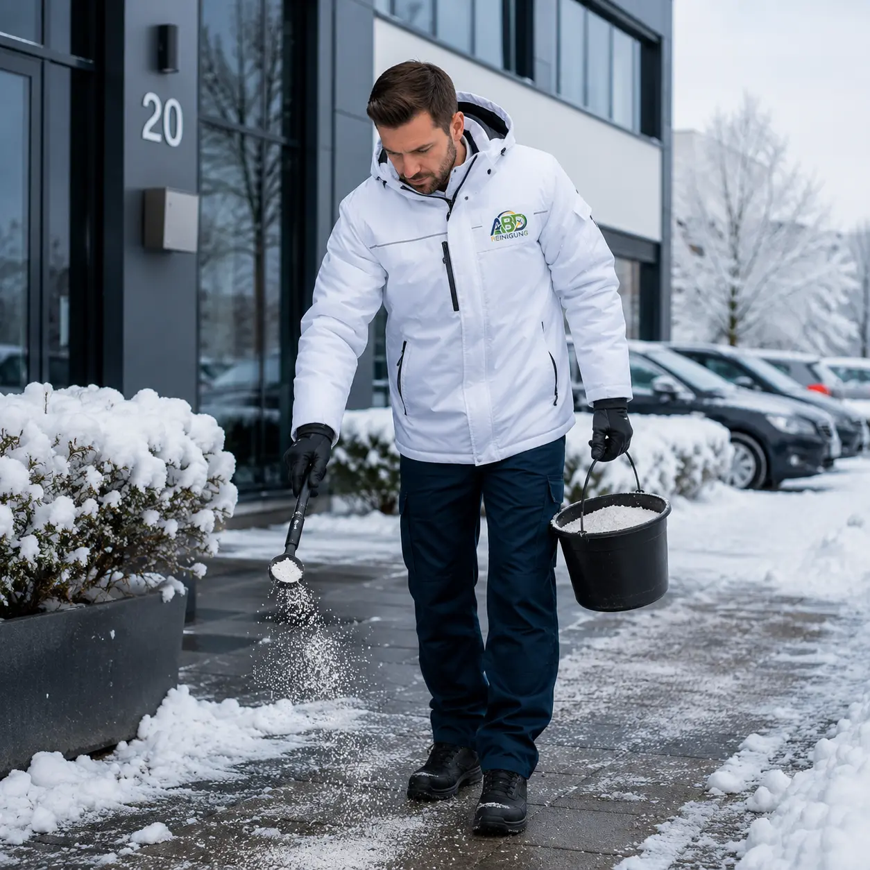Professioneller Gartenservice und Winterdienst durch ABD Reinigung